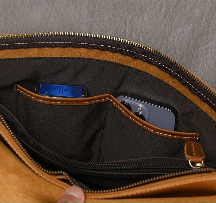 ショルダーバッグ メンズ 斜めがけ ビジネスバッグ 手縫う 手作り 上質レザー 縦型 肩掛け 大容量 通勤 zchw0078_画像7