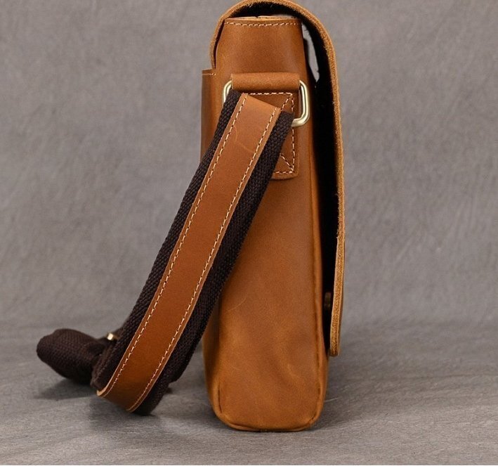 ショルダーバッグ メンズ 斜めがけ ビジネスバッグ 手縫う 手作り 上質レザー 縦型 肩掛け 大容量 通勤 zchw0078_画像8