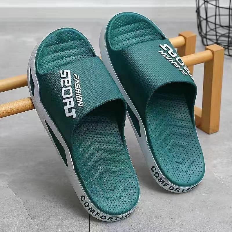  сандалии мужской пляжные шлепанцы тапочки комфорт ..... легкий casual море . предмет обувь обувь зеленый 23.5-24cm zchw0115.2