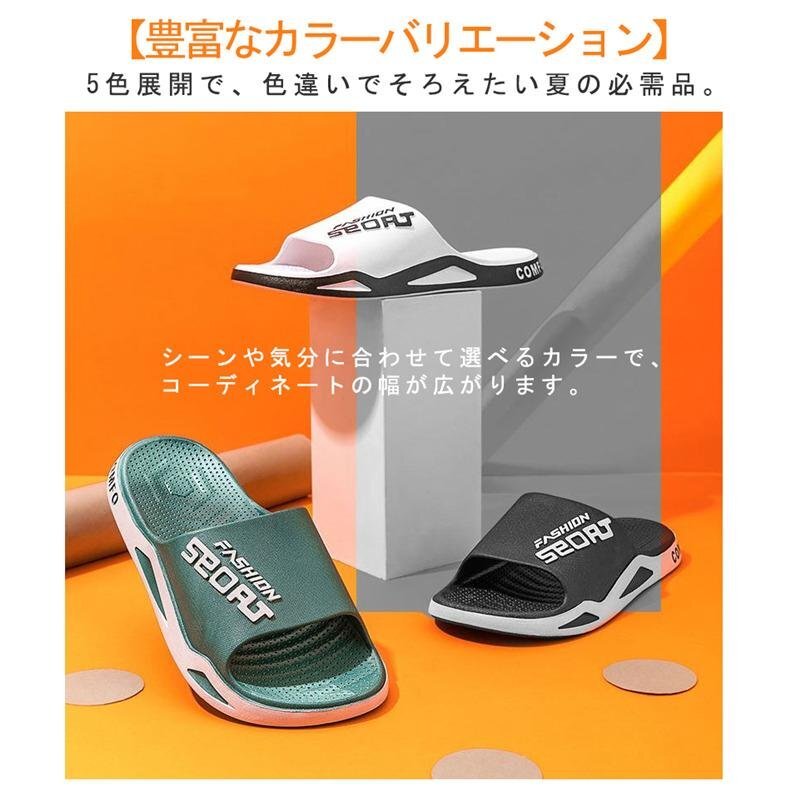  сандалии мужской пляжные шлепанцы тапочки комфорт ..... легкий casual море . предмет обувь обувь зеленый 23.5-24cm zchw0115.2