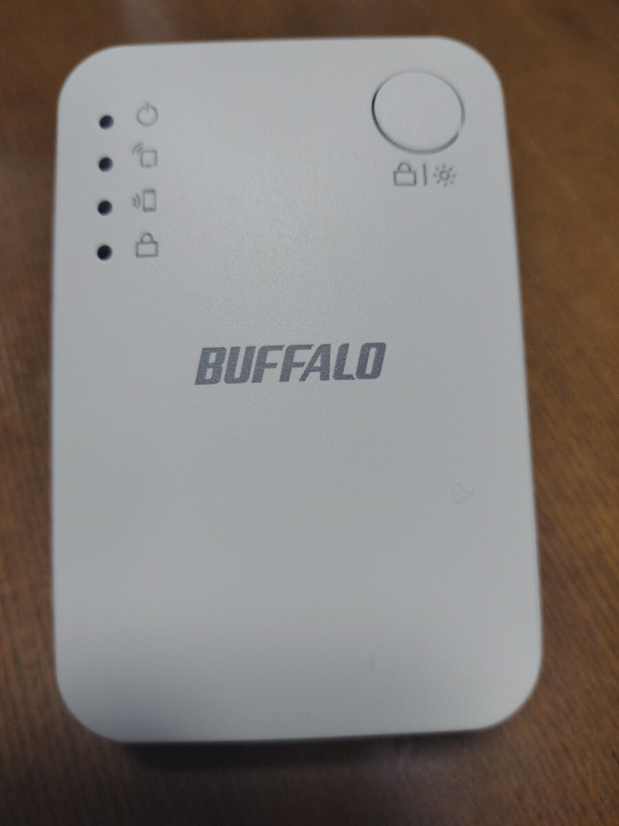 美品 無線LAN中継機 BUFFALO WEX-1166DHPS2 Wi-Fi中継機_画像1