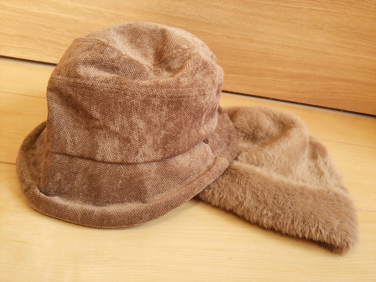 未使用レディース*帽子2個セット*送料無料_画像1