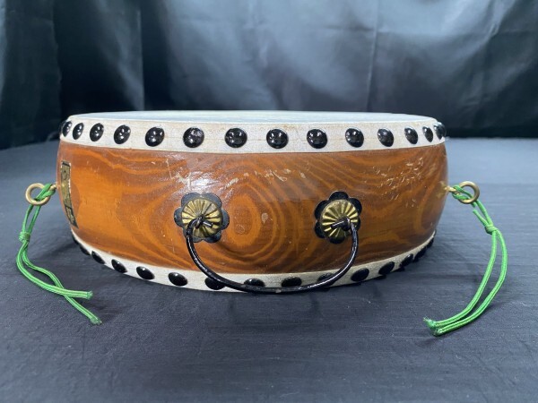 K6-588 flat туловище futoshi тамбурин без тарелочек 3 позиций комплект японский барабан futoshi тамбурин без тарелочек музыкальные инструменты традиционные японские музыкальные инструменты Япония музыкальные инструменты текущее состояние товар 