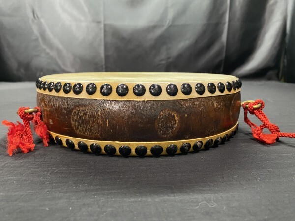 K6-588 flat туловище futoshi тамбурин без тарелочек 3 позиций комплект японский барабан futoshi тамбурин без тарелочек музыкальные инструменты традиционные японские музыкальные инструменты Япония музыкальные инструменты текущее состояние товар 