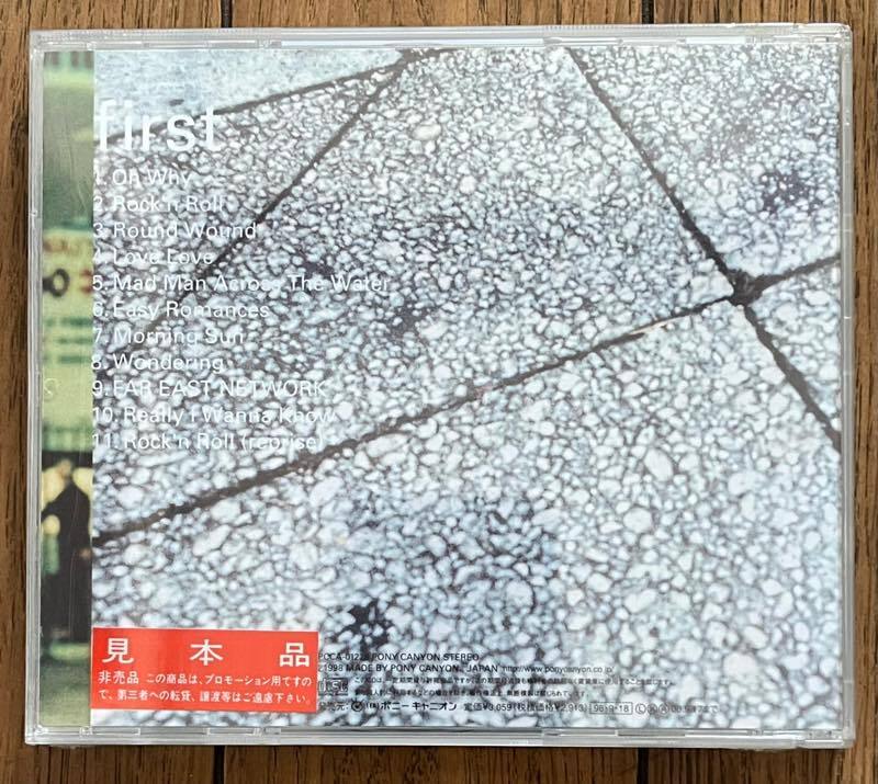 未開封 シールド 保管品 ハイプステッカー付 見本盤 アルバム CD 黒沢健一 / First ファースト PCCA-01228 L⇔R_画像3