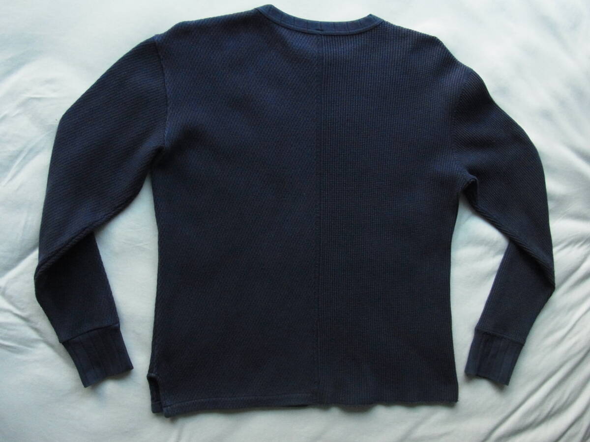 NIGEL CABOURN 　ナイジェル ケーボン 　ミリタリーテイスト　ワッフル切り替え　アシンメトリーデザイン　カットソー　サイズ 48 日本製_画像6