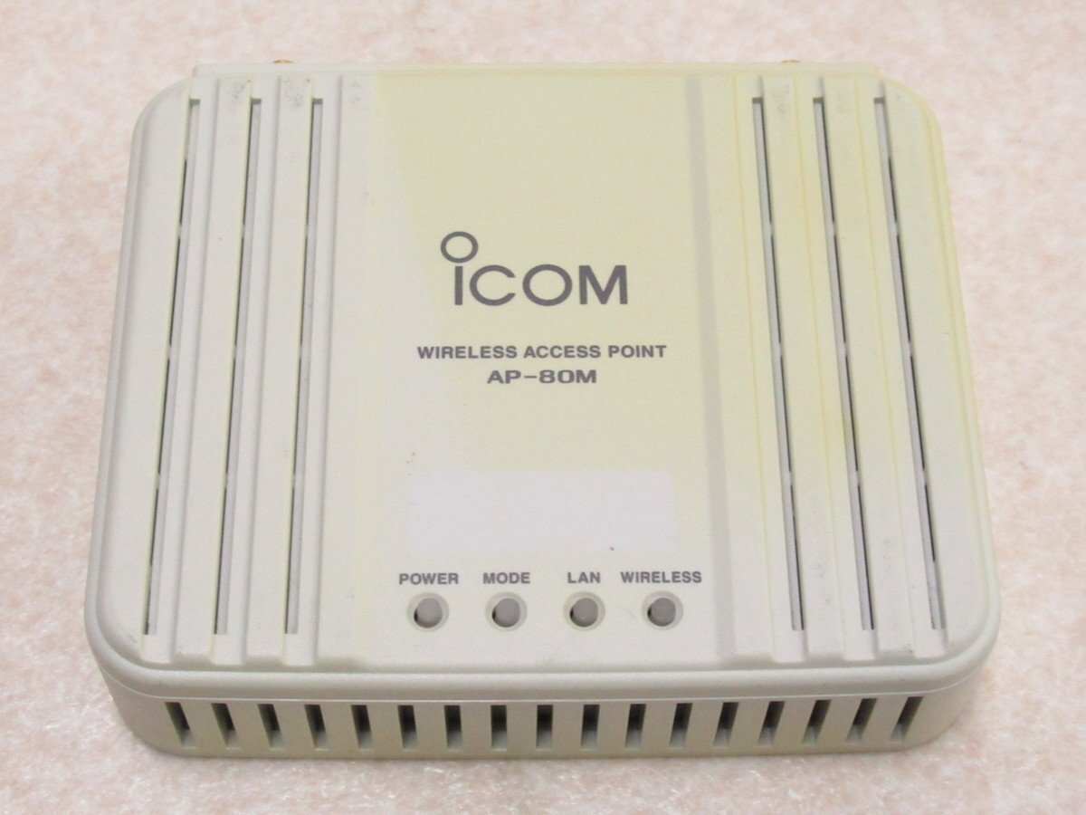 Ω XA2 1241 アイコム icom ワイヤレスアクセスポイント AP-80M 3台セット 送料無料 返品可 送料無料_画像2