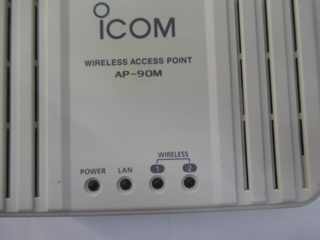 ▲ 返品可 送料無料 ΩNU 0197★AP-90M icom アイコム ワイヤレスアクセスポイント_画像3