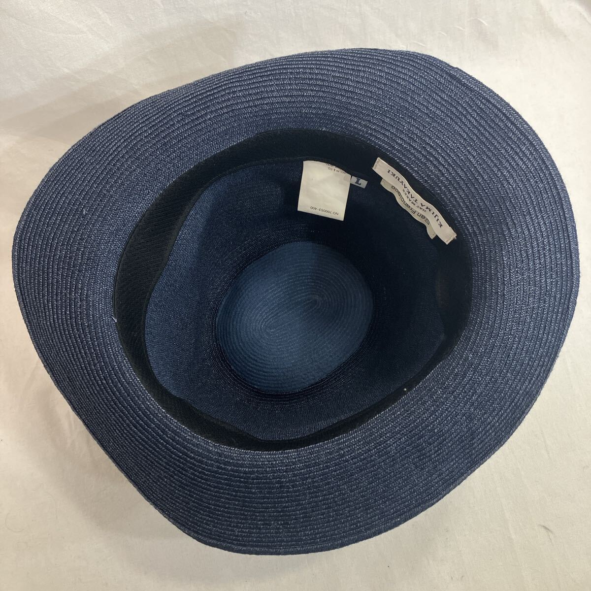 KIJIMA TAKAYUKI Paper Braid Soft Hatペーパーブレードハット　men's メンズ　パナマハット　ハット　帽子　キジマタカユキ　26,400yen_画像5