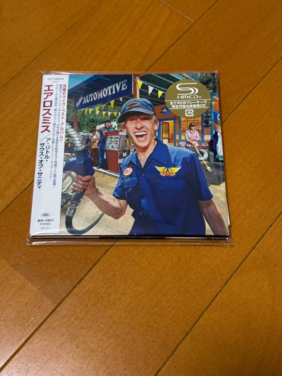 エアロスミス ア・リトル・サウス・オブ・サニティ 2SHM-CD_画像1