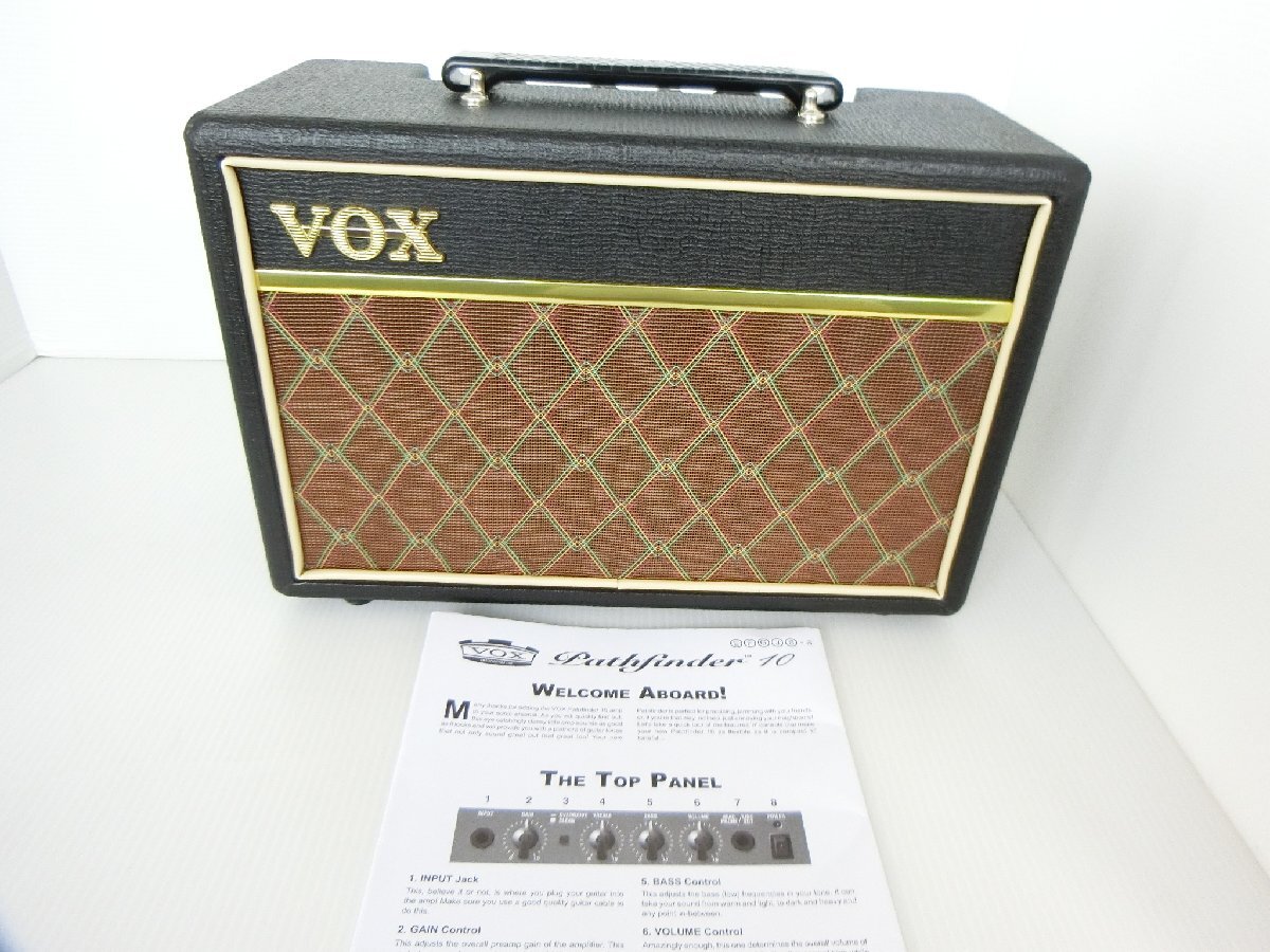 ●VOX ヴォックス PATHFINDER10 ギターコンボアンプ ギターアンプ Pathfinder 10 V9106_画像1