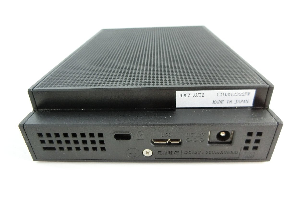 ● I・O DATA アイ・オー・データ 外付けハードディスク HDCZ-AUT2 2TB HDD_画像2