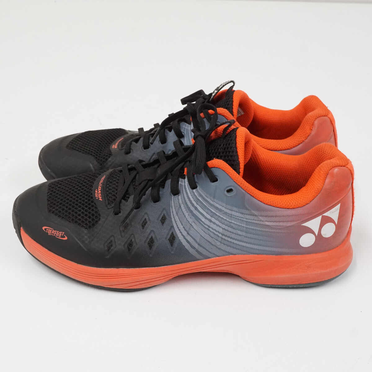 YONEX ヨネックス パワークッションエアラスダッシュ4 ワイド GC USED品 メンズ 26cm テニスシューズ 部活 X8419_画像2