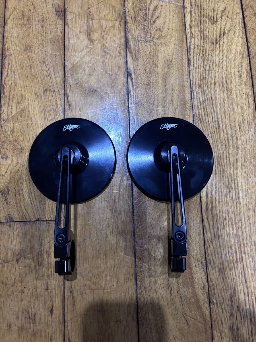 T100 T120 スピードツイン900/1200 ストリートツイン等 Eマーク付き バーエンドミラー ”TURISMO” Motone_画像1