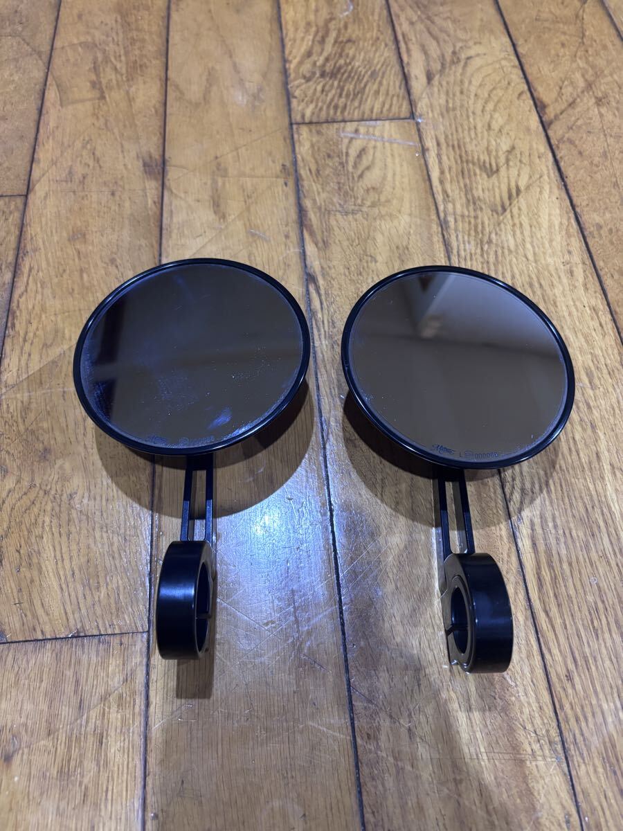 T100 T120 スピードツイン900/1200 ストリートツイン等 Eマーク付き バーエンドミラー ”TURISMO” Motone_画像2