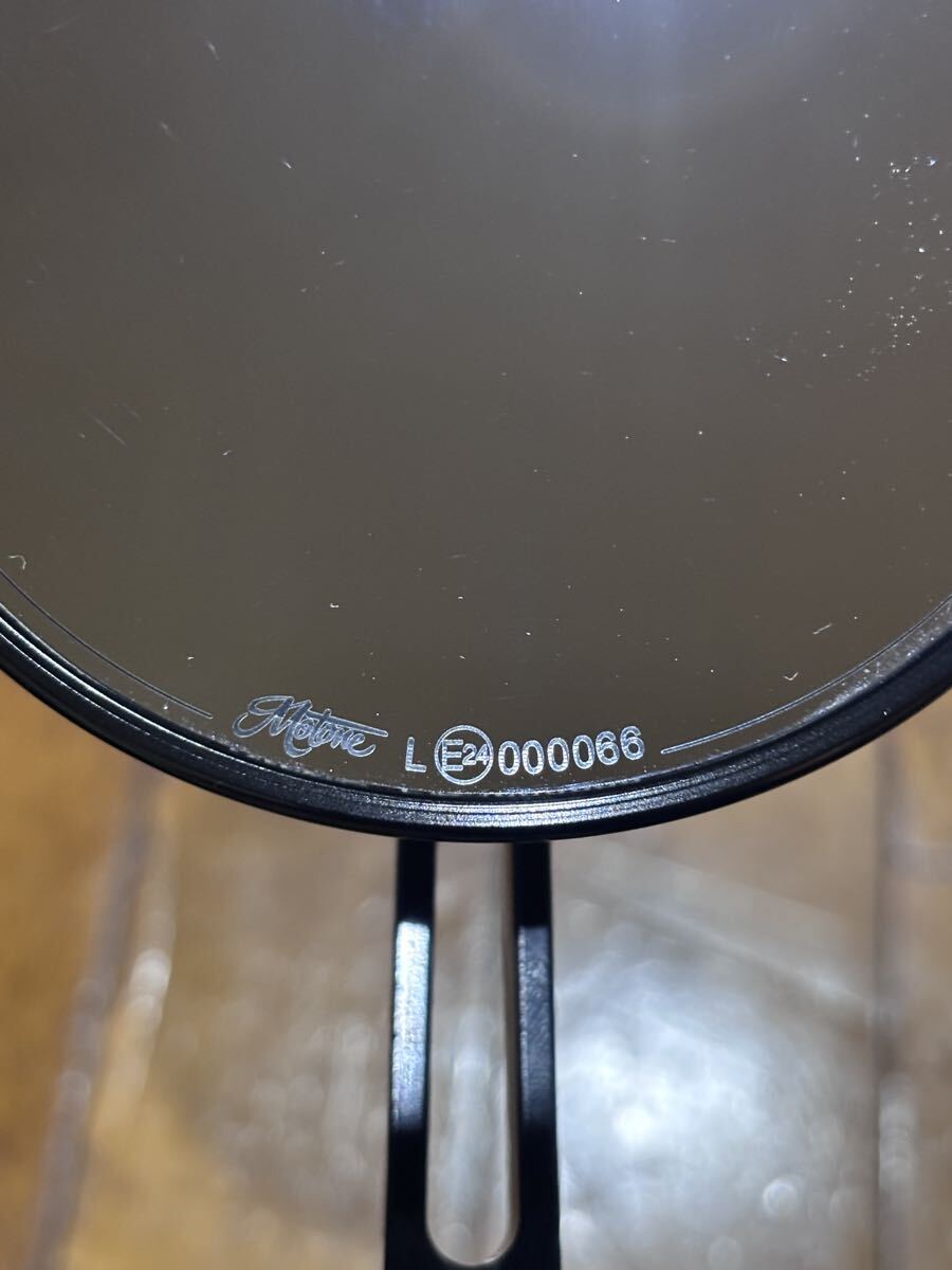 T100 T120 スピードツイン900/1200 ストリートツイン等 Eマーク付き バーエンドミラー ”TURISMO” Motone_画像3