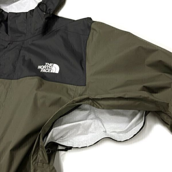 1円～!売切!【正規新品】THE NORTH FACE◆VENTURE 2 JACKET マウンテンパーカー US限定 DRYVENT 撥水 パッカブル(XL)緑 カーキ 180915-55_画像6