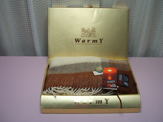 * бесплатная доставка * лёд Land производства * легкий . температура .* прекрасное качество шерсть покрывало на колени *100 иен ~