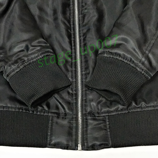 新日本プロレス/NJPW 中綿ブルゾン・ジャケット 74209900-1/ブラック/sizeM(美品)/管QMFF_画像4