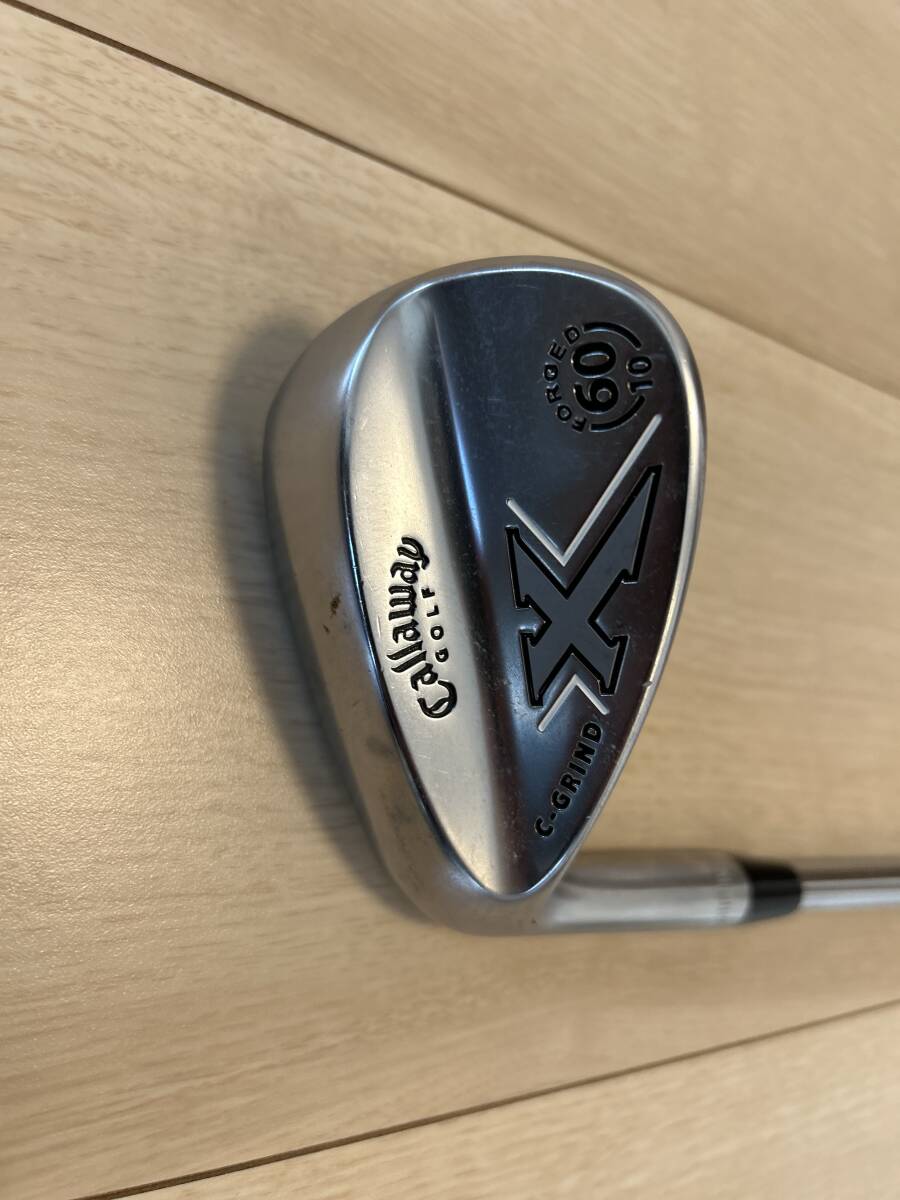 左用【レフティー】キャロウェイＸ　FORGED ウエッジ60-10_画像2