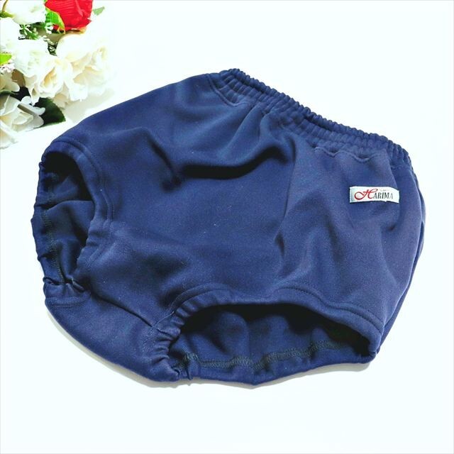 PE5-G79☆//HARIMA by NAITOH♪小松ニット/日本製☆ウエスト３段ゴム☆ショートボトムス※一番安価な送料はゆうパケットなら250円_画像1