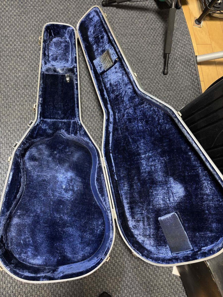  Martin оригинальный голубой кейс 73 год гитара кейс жесткий чехол 