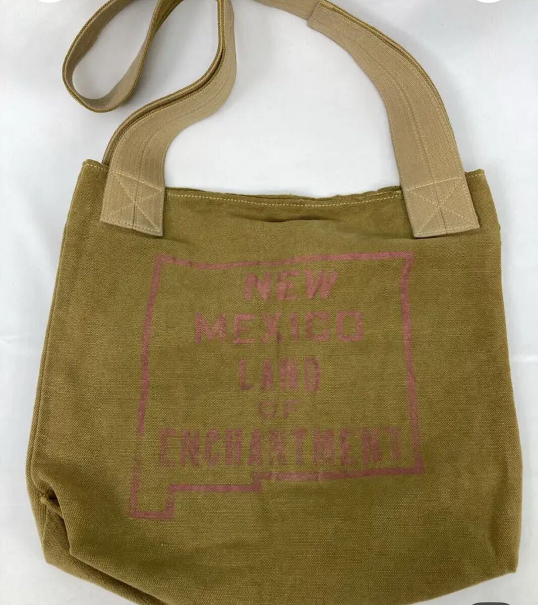 希少　J.S HOMESTEAD ミリタリー ショルダーバッグ キャンバストート バッグ_画像2