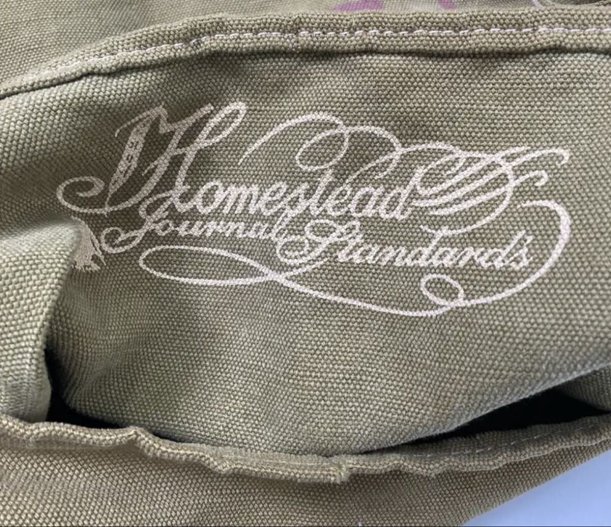 希少　J.S HOMESTEAD ミリタリー ショルダーバッグ キャンバストート バッグ_画像3