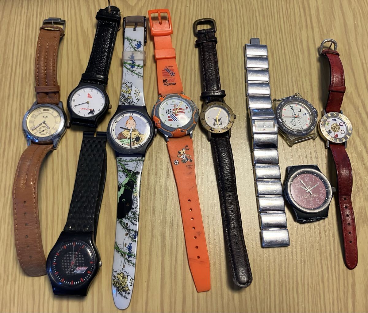 腕時計10本まとめ売り　スモセコ USAワールドカップ 等_画像1