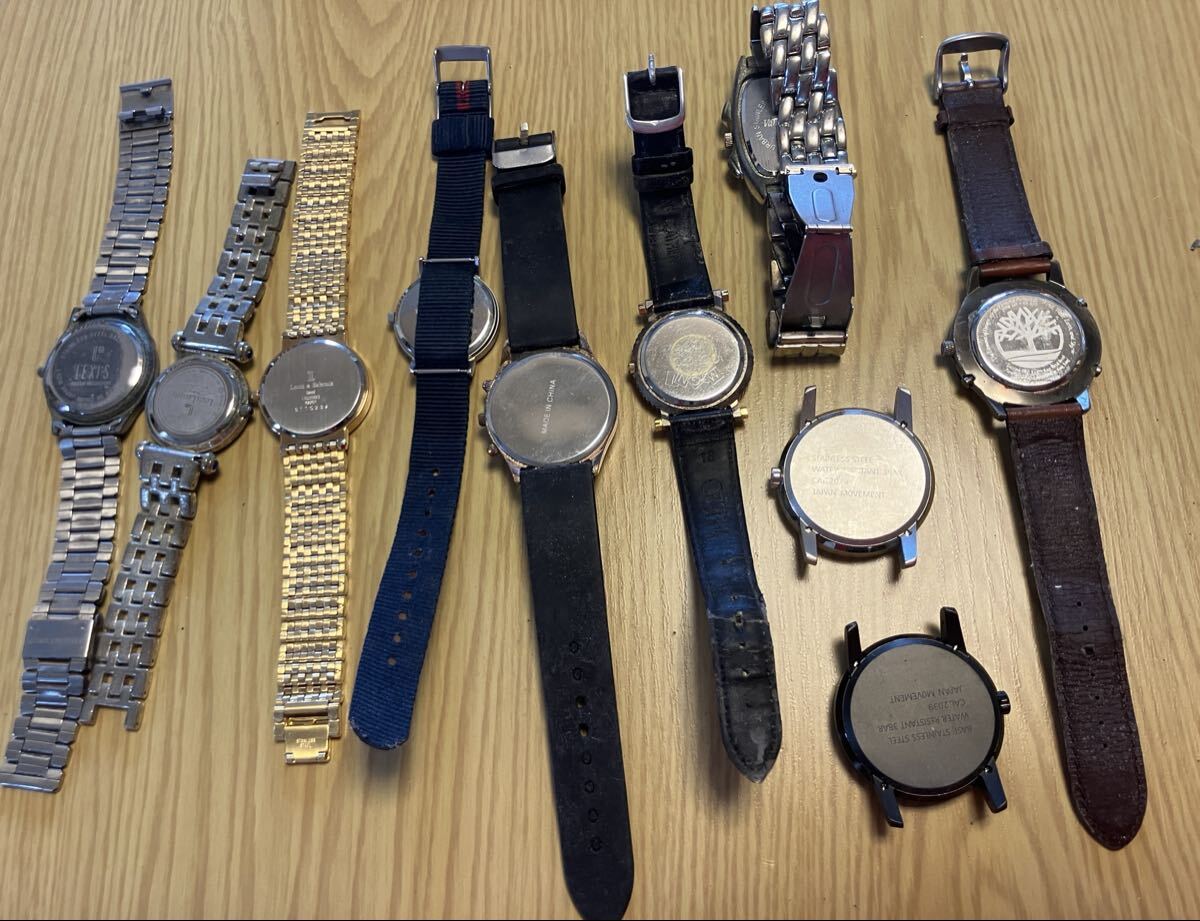 腕時計10本まとめ売り　クロノグラフ theclockhouse デジアナ Timberland等_画像7