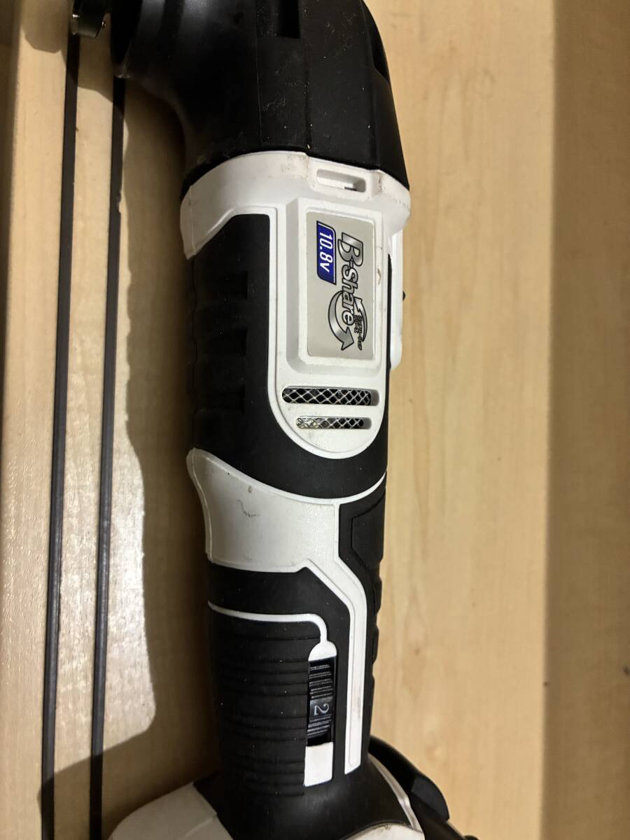 B-Share 10.8V充電式マルチツール BS-108VNMT-BFS_画像2