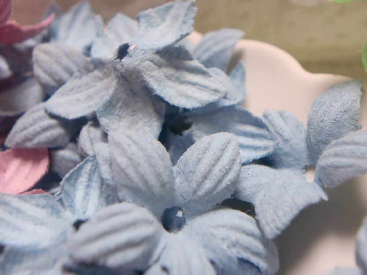 60個♪■立体的なお花パーツ♪■5弁花22mm■Ltピンク&Ltブルー♪_画像5