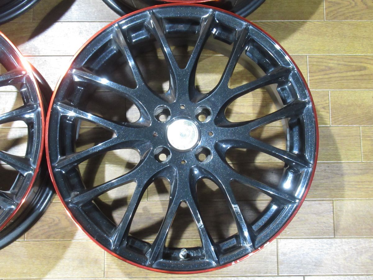 PREMIX GRAPPA 6.5J-17+50 100/4H 17インチアルミホイール4本 ライズ/ロッキー/フィット/ノート_画像2