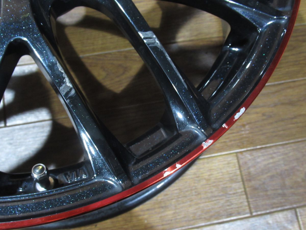 PREMIX GRAPPA 6.5J-17+50 100/4H 17インチアルミホイール4本 ライズ/ロッキー/フィット/ノート_画像3