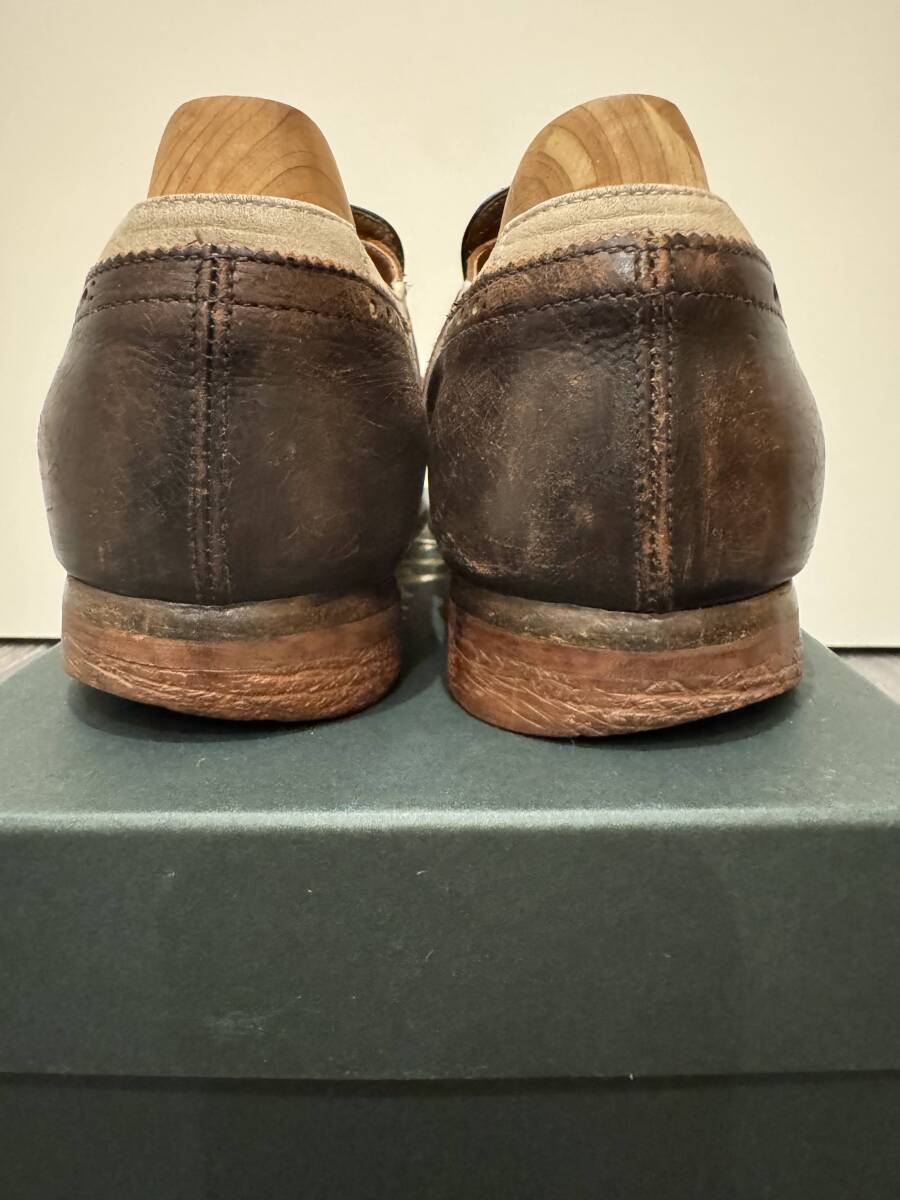 CHURCH's Church's Church автомобиль ngai автомобиль n высокий Shanghai 6E/25.5-26. чай цвет темно-коричневый комбинированный кисточка monk