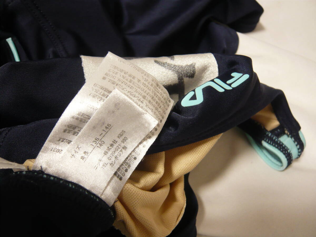 8226 ニッキーFILA ジュニア スカートショートパンツ 競泳水着 140サイズ_画像5