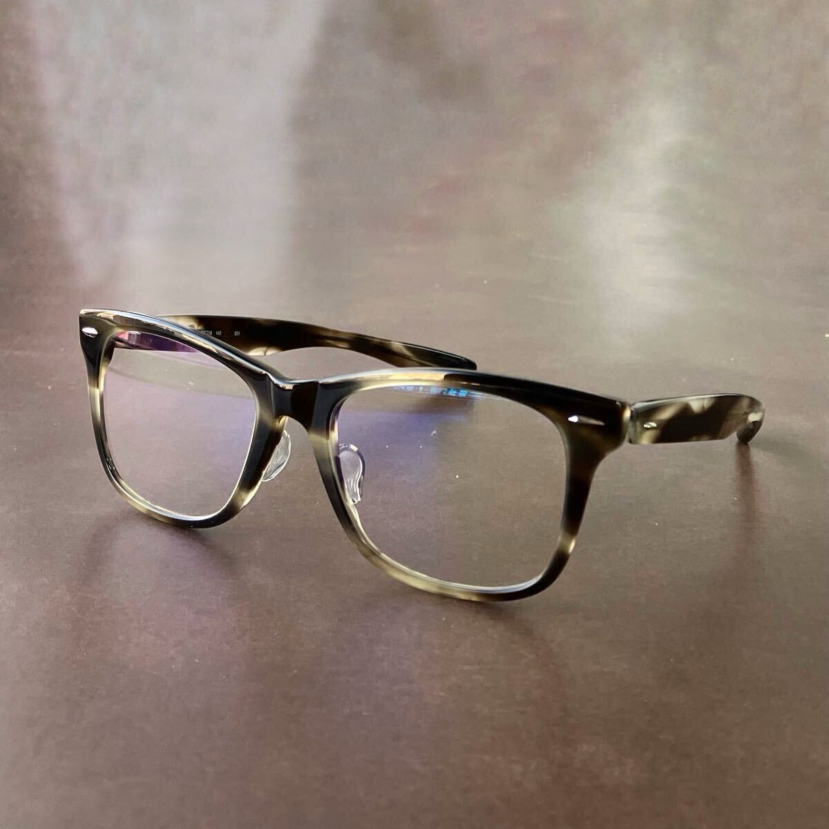 999.9/フォーナインズ/NP-600/スモークベージュデミ/度無し/メガネ/サングラス_画像1