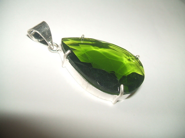 オリーブグリーンカラークォーツ トップ_画像2