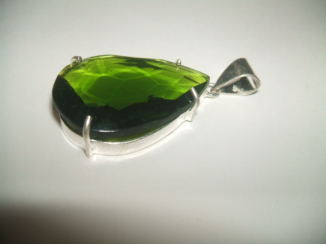 オリーブグリーンカラークォーツ トップ_画像3