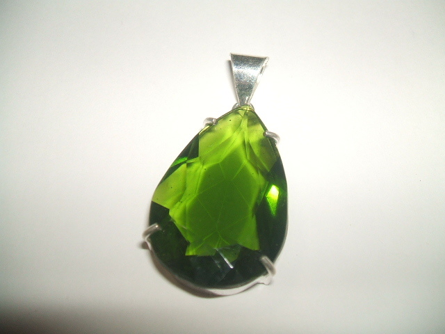 オリーブグリーンカラークォーツ トップ_画像4