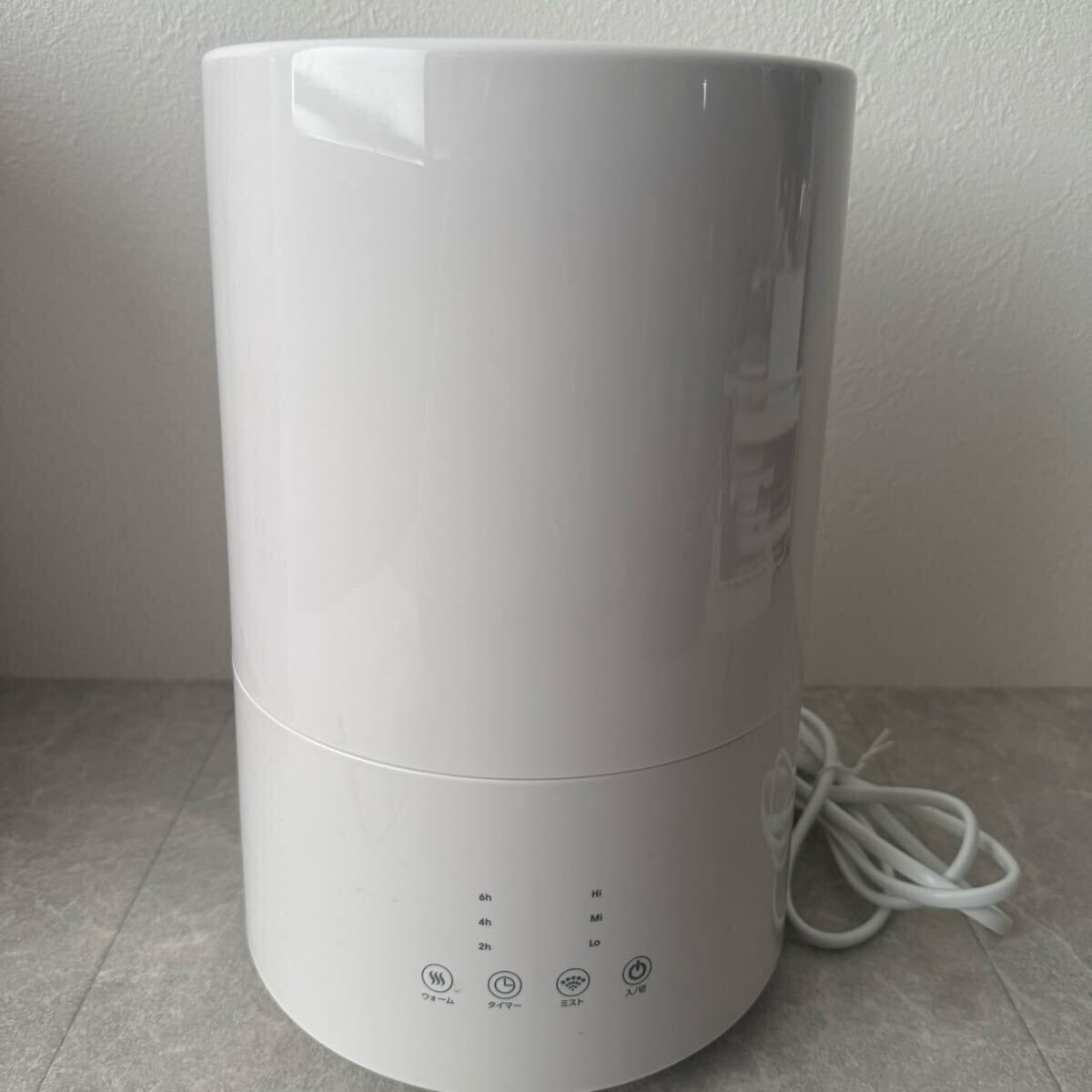 115 【稼動品】加湿器 HYBRID FLOAT 10畳用 アロマ THREEUP HFT-1624 箱崩れ有り　本体日焼有り　取説付き　1円〜_画像2