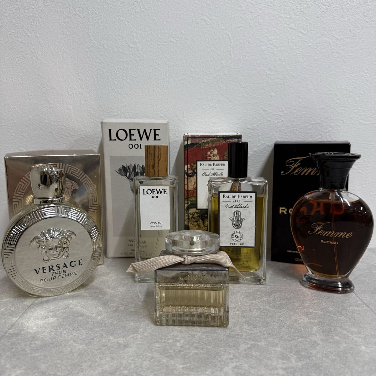 137 香水 LOEWE VERSACE ROCHAS WALLY 1925 CHLOE ブランド香水 1円〜_画像1