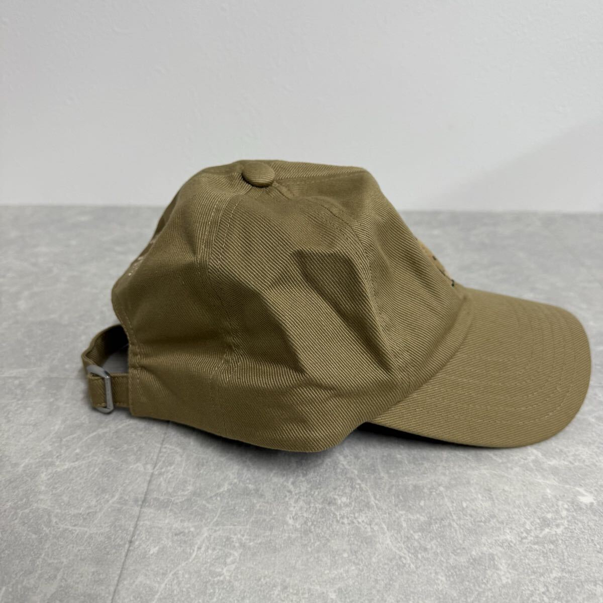 144 【新品未使用】MAISON KITSUNE 帽子 CAP ベージュ MM06104WW0108 _画像5