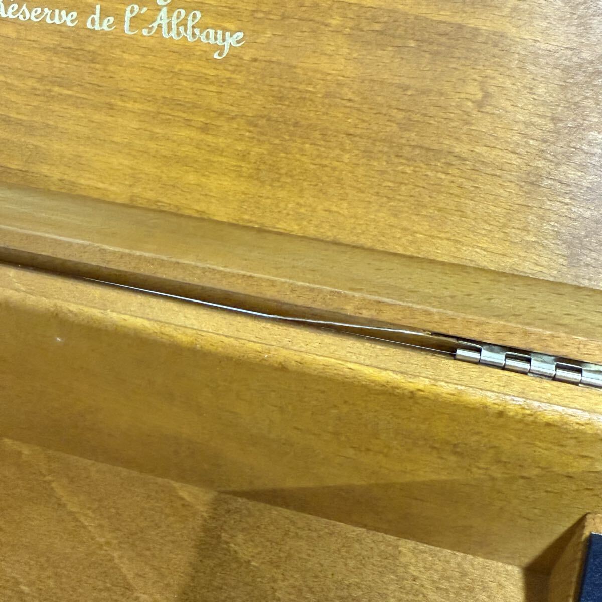 148 Dom Perignon 木箱 空箱 ドンペリ 傷あり 1円〜_画像8