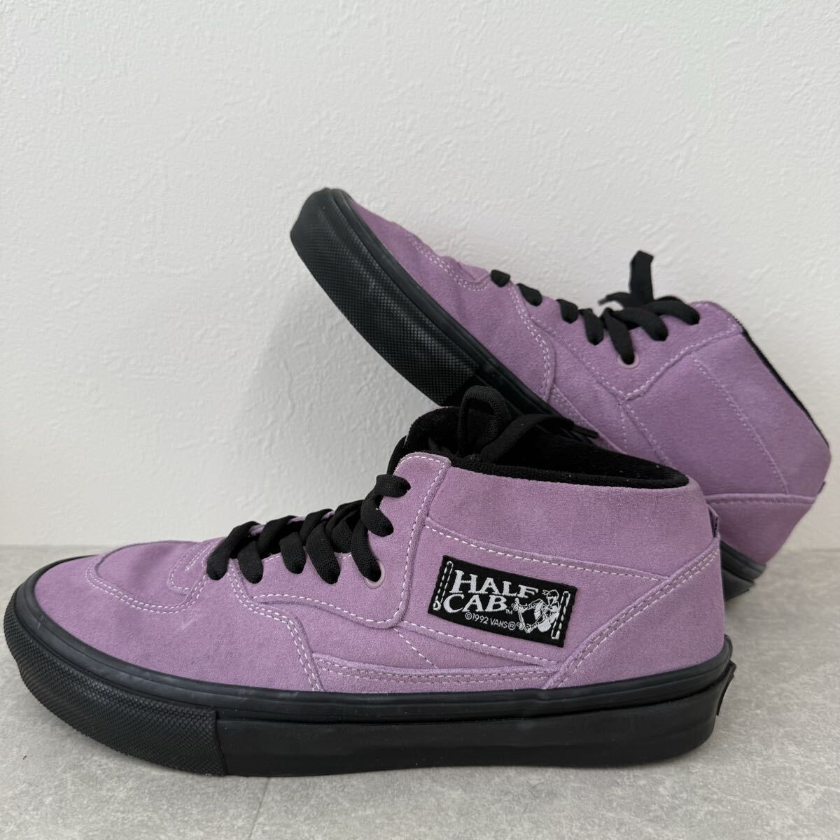 162 VANS HALF CAB バンズ ハーフキャブ パープル　27cm 1円〜_画像1