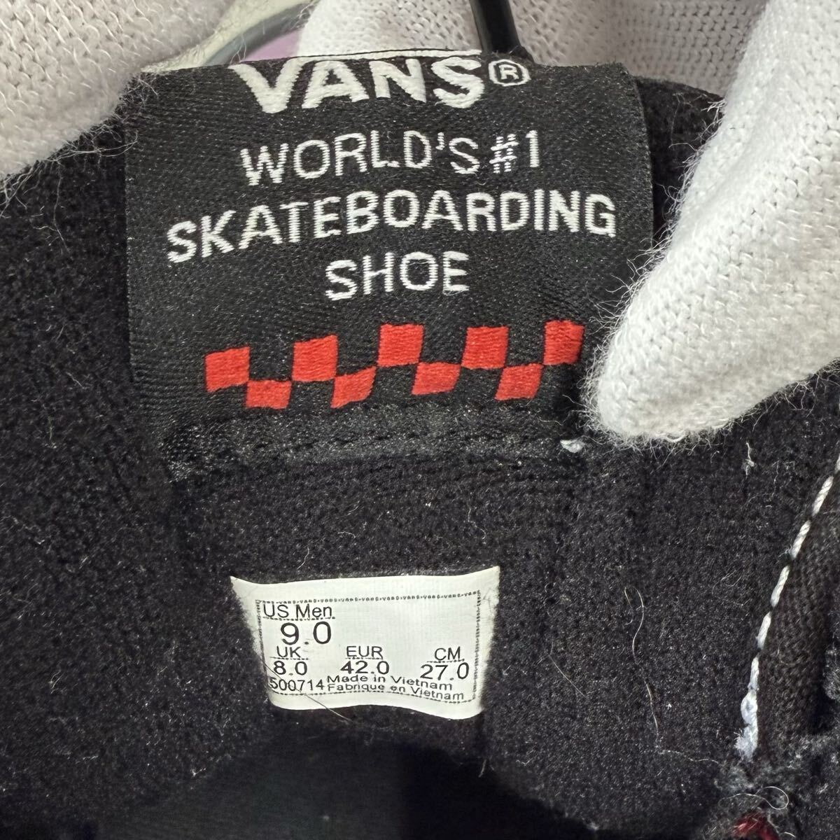 162 VANS HALF CAB バンズ ハーフキャブ パープル　27cm 1円〜_画像5