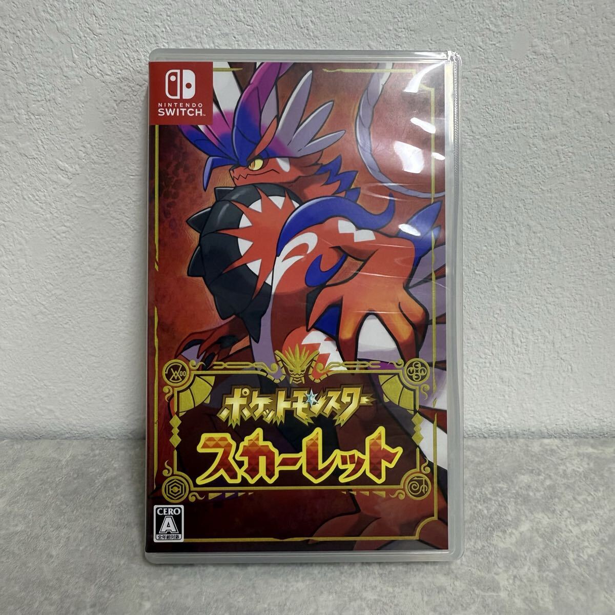 174 Nintendo Switch ソフト ポケットモンスター スカーレット 任天堂　1円〜_画像2