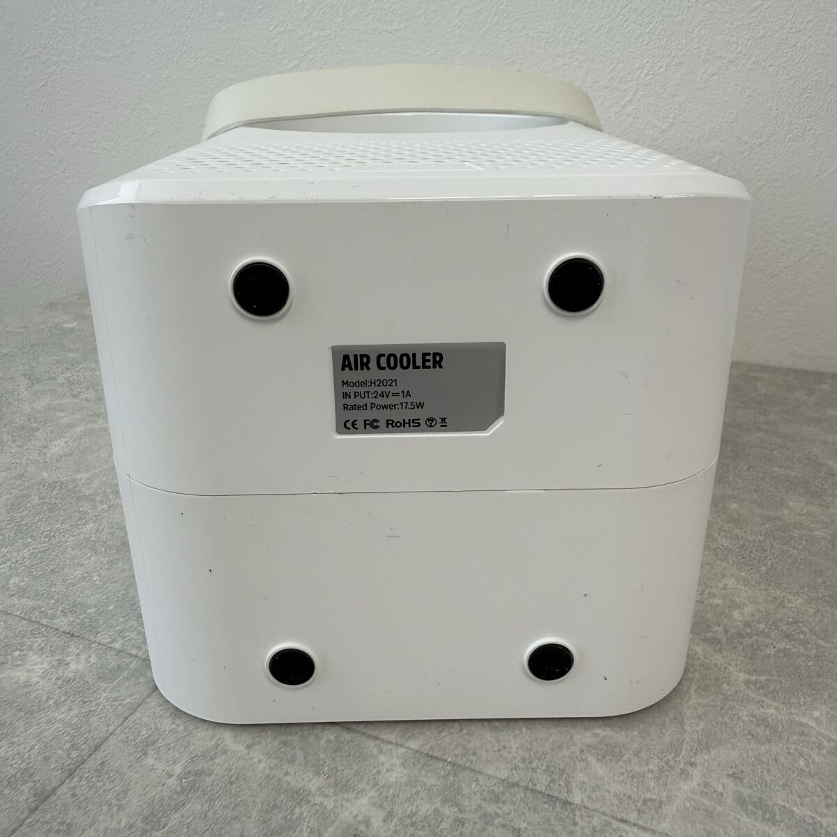 176 【現状品】AIR COOLER 卓上冷風扇 H2021 1円〜_画像7