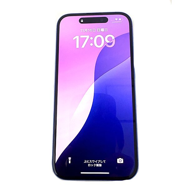 売切り！１円スタート！iPhone16 MYE03J/A 256G ウルトラマリン ソフトバンク版 SIMフリー_画像1