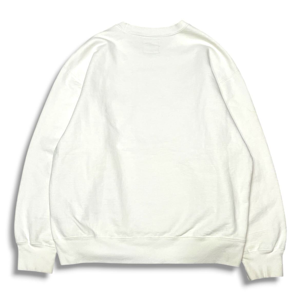 ★ 正規品 Supreme × Yohji Yamamoto Crewneck シュプリーム× ヨウジヤマモト 20AW スウェット トレーナー ロゴ プリント クルーネック L_画像3